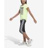 imageadidas Girls Short Sleeve Scoop Neck Tee TShirtHires Yellow