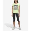 imageadidas Girls Short Sleeve Scoop Neck Tee TShirtHires Yellow