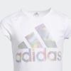 imageadidas Girls Short Sleeve Scoop Neck Tee TShirtWhite