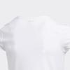 imageadidas Girls Short Sleeve Scoop Neck Tee TShirtWhite