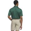 imageadidas Golf Mens Standard Ultimate365 Dash Stripe Polo ShirtCollegiate Green  White
