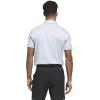 imageadidas Golf Mens Standard Ultimate365 Dash Stripe Polo ShirtCrystal Sky  White