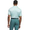 imageadidas Golf Mens Standard Ultimate365 Dash Stripe Polo ShirtSemi Flash AquaMint Tone