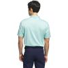 imageadidas Golf Mens Standard Ultimate365 Dash Stripe Polo ShirtWhiteLime Burst