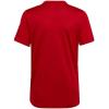 imageadidas Kids Boys Club Crew Neck Short Sleeve Athletic Tennis Casual Tops Casual  RedBetter Scarlet