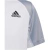 imageadidas Kids Boys Club Crew Neck Short Sleeve Athletic Tennis Casual Tops Casual  RedWhiteHalo Silver
