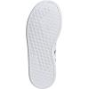 imageadidas Kids Grand Court SneakerBlackWhiteWhite Hook and Loop