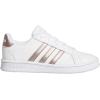 imageadidas Kids Grand Court SneakerWhiteVapour Grey MetallicLight Granite