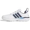 imageadidas Mens Adipower 26 SpikelessFtwr WhiteCollegiate NavyLucid Orange