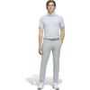 imageadidas Mens ULTIMATE365 Feather Print Polo ShirtWhite  Wonder Sage