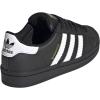 imageadidas Originals UnisexChild Superstar LegacySneakerBlackWhiteBlack