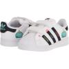 imageadidas Originals UnisexChild Superstar LegacySneakerWhiteBlackRadiant Aqua