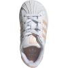 imageadidas Originals UnisexChild Superstar LegacySneakerWhiteHaze CoralWhite
