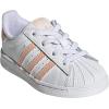 imageadidas Originals UnisexChild Superstar LegacySneakerWhiteHaze CoralWhite