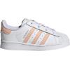 imageadidas Originals UnisexChild Superstar LegacySneakerWhiteHaze CoralWhite