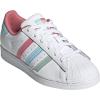 imageadidas UnisexChild Superstar Legacy SneakersWhiteHazy RoseHazy Sky