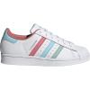 imageadidas UnisexChild Superstar Legacy SneakersWhiteHazy RoseHazy Sky