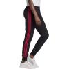 imageadidas Womens Essentials 3 Stripes PantBlackPower Pink