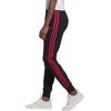 imageadidas Womens Essentials 3 Stripes PantBlackPower Pink
