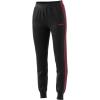 imageadidas Womens Essentials 3 Stripes PantBlackPower Pink