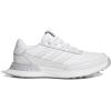 imageadidas Womens S2g 25 Leather Spikeless Golf ShoesFootwear WhiteFootwear WhiteSilver Metallic