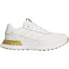 imageadidas Womens S2g 25 Leather Spikeless Golf ShoesOff WhiteGold MetallicGum 4