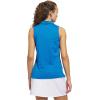 imageadidas Womens Ultimate365 Jacquard Sleeveless PoloLucid Ray Blue