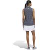 imageadidas Womens Ultimate365 Printed Ottoman Sleeveless PoloCollegiate Navy
