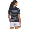 imageadidas Womens Ultimate365 Stripe Knit PoloCollegiate Navy