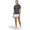 imageadidas Womens Ultimate365 Stripe Knit PoloCollegiate Navy