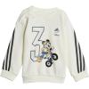 imageadidas babyboys Disney Mickey Mouse Jogger SetOff WhiteCarbonSemi Spark