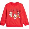 imageadidas babyboys Disney Mickey Mouse Jogger SetPure RubyPreloved RubyOff White