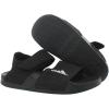 imageadidas unisexchild Adilette SandalCore BlackWhiteDeep Black