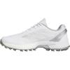 imageAdidas Mens Adizero Zg Spikeless Golf ShoesFootwear WhiteGrey ThreeSilver Metallic