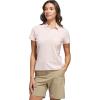 imageAdidas Womens Ultimate365 Tour Twistknit Polo ShirtBlush Pink