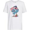 imageadidas Boys Short Sleeve Cotton USA Graphic TShirtWhite