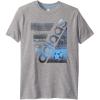 imageadidas Boys Short Sleeve Tiger Camo Bos Cotton Tee T ShirtCourt Gradient Grey Heather
