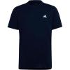 imageadidas Kids Boys Club Crew Neck Short Sleeve Athletic Tennis Casual Tops Casual  RedCollegiate Navy
