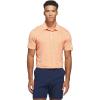 imageadidas Mens Ultimate365 Mesh Print Climacool PoloDusky Orange