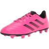 imageadidas Unisex Goletto Firm Ground Soccer ShoesTeam Shock PinkBlackBlack