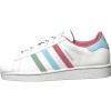 imageadidas UnisexChild Superstar Legacy SneakersWhiteHazy RoseHazy Sky