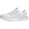 imageadidas Womens S2g 25 Leather Spikeless Golf ShoesFootwear WhiteFootwear WhiteSilver Metallic