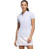imageadidas Womens Ultimate365 Jacquard Climacool Polo ShirtCrystal Sky
