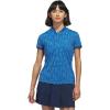 imageadidas Womens Ultimate365 Jacquard Climacool Polo ShirtDusky Petrol