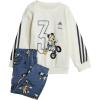 imageadidas babyboys Disney Mickey Mouse Jogger SetOff WhiteCarbonSemi Spark
