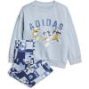 imageadidas babyboys Disney Mickey Mouse Jogger SetWonder BlueCrew BlueCrew Yellow