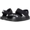imageadidas unisexchild Adilette SandalCore BlackWhiteCore Black