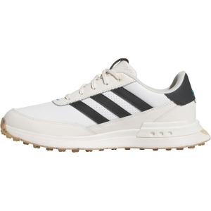 imageAdidas Mens S2g Spikeless Leather 24 Golf ShoesFootwear WhiteCarbonChalk White