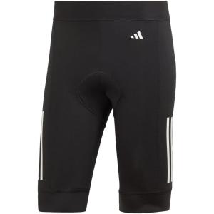 imageAdidas Mens The Padded Cycling ShortsBlackWhite