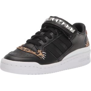 imageAdidas Originals Kids Forum Low SneakersBlackBlackGreen